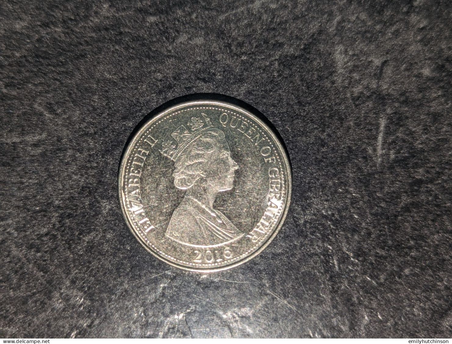 Good Quality Rare 10p Coin 2016 Queen Of Gibraltar, Gibraltar Bird - Gibilterra