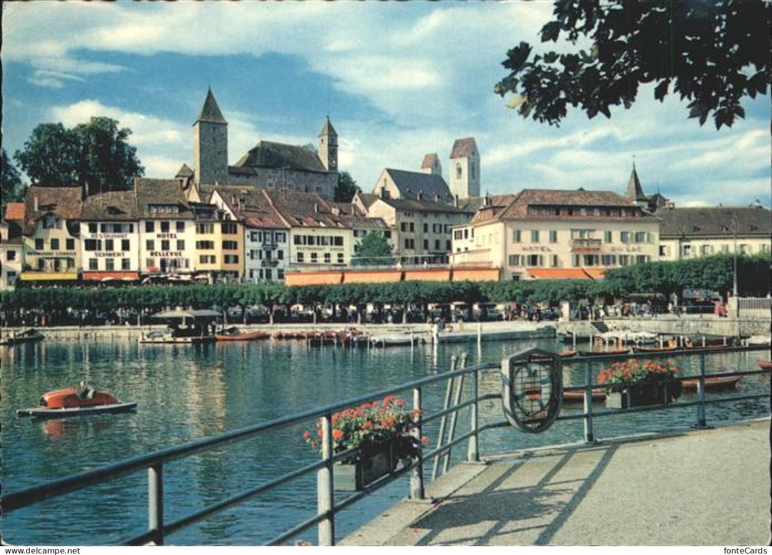 11467074 Rapperswil SG Uferpartie Am Zuerichsee Schloss Rapperswil SG - Other & Unclassified