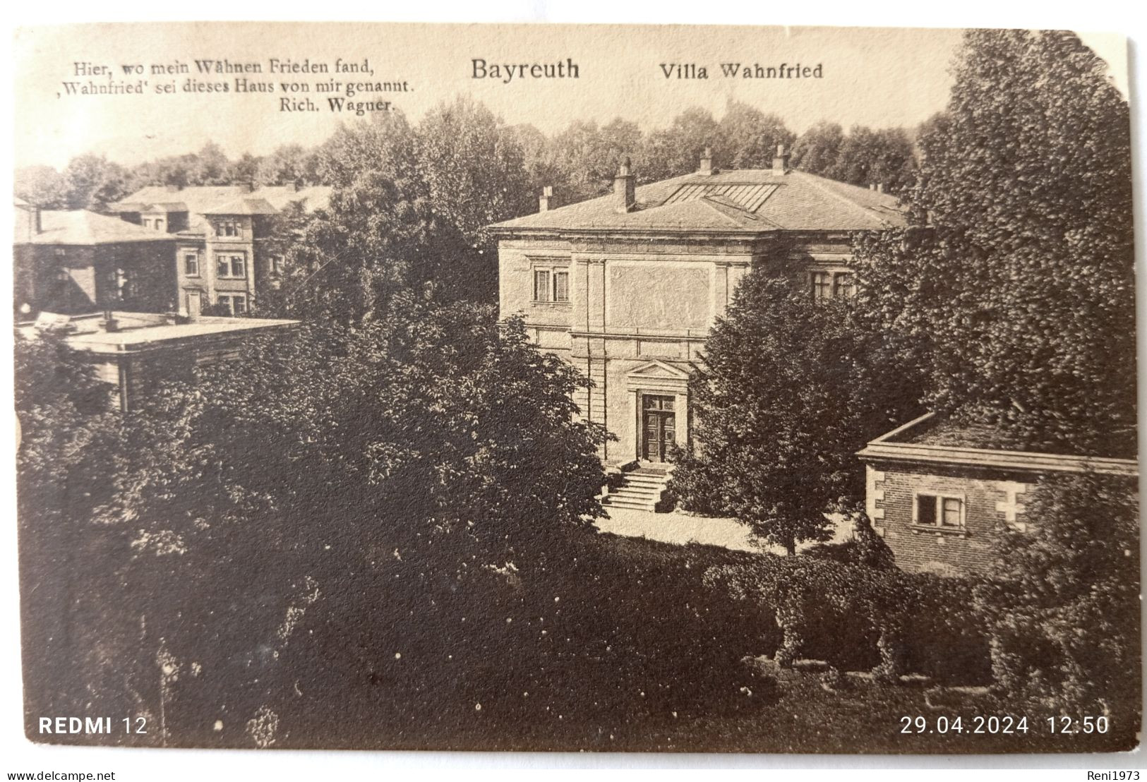 Bayreuth, Villa Wahnfried, 1910 - Bayreuth