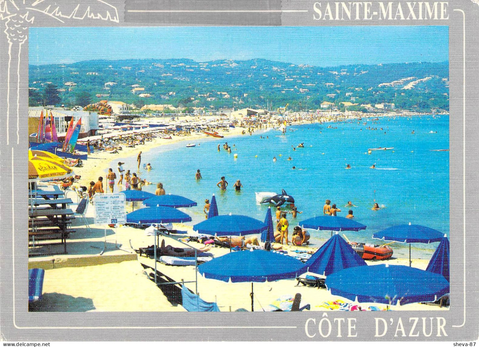 83 - Sainte Maxime - La Plage De La Nartelle - Sainte-Maxime