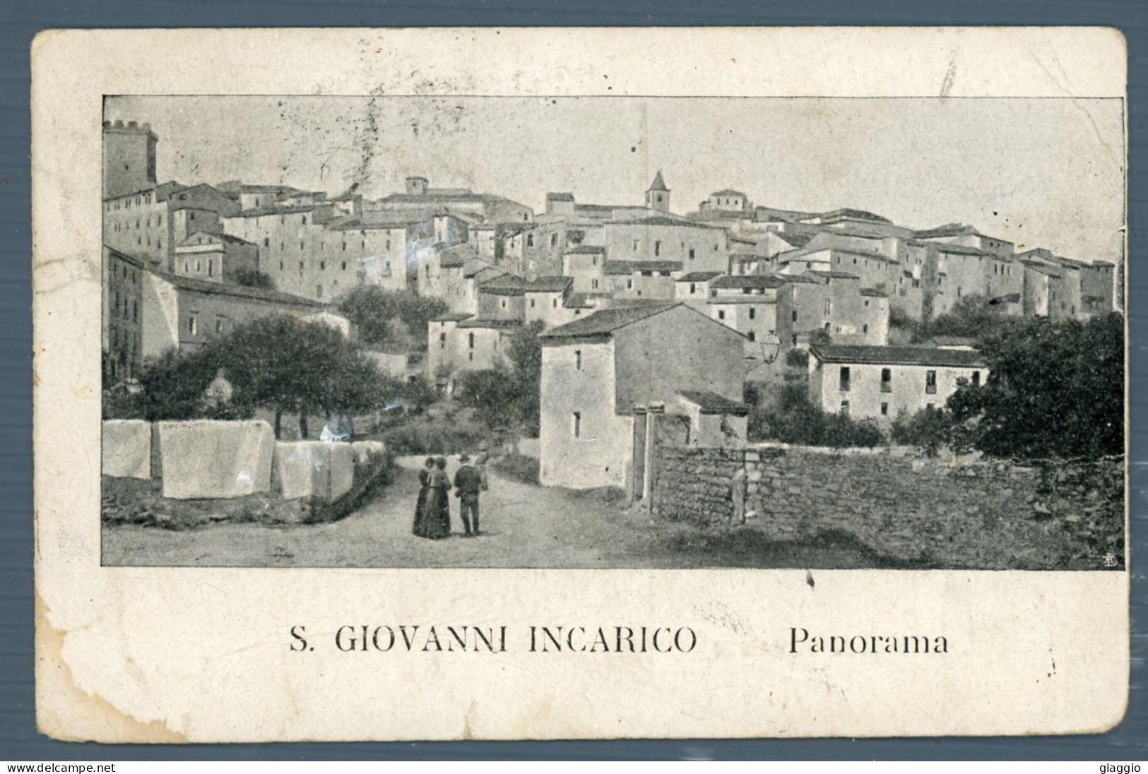 °°° Cartolina - S. Giovanni Incarico Panorama Formato Piccolo - Viaggiata °°° - Frosinone