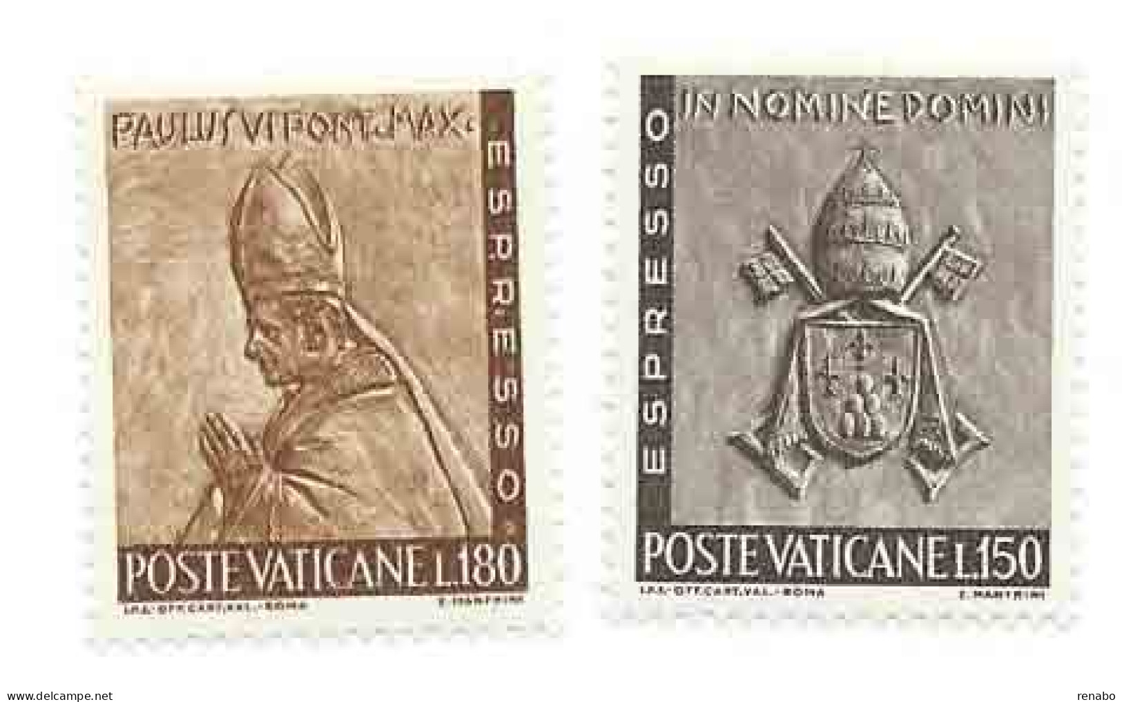 Vaticano 1966; Espressi : Il Lavoro Dell' Uomo. Serie Completa, Nuova. - Priority Mail