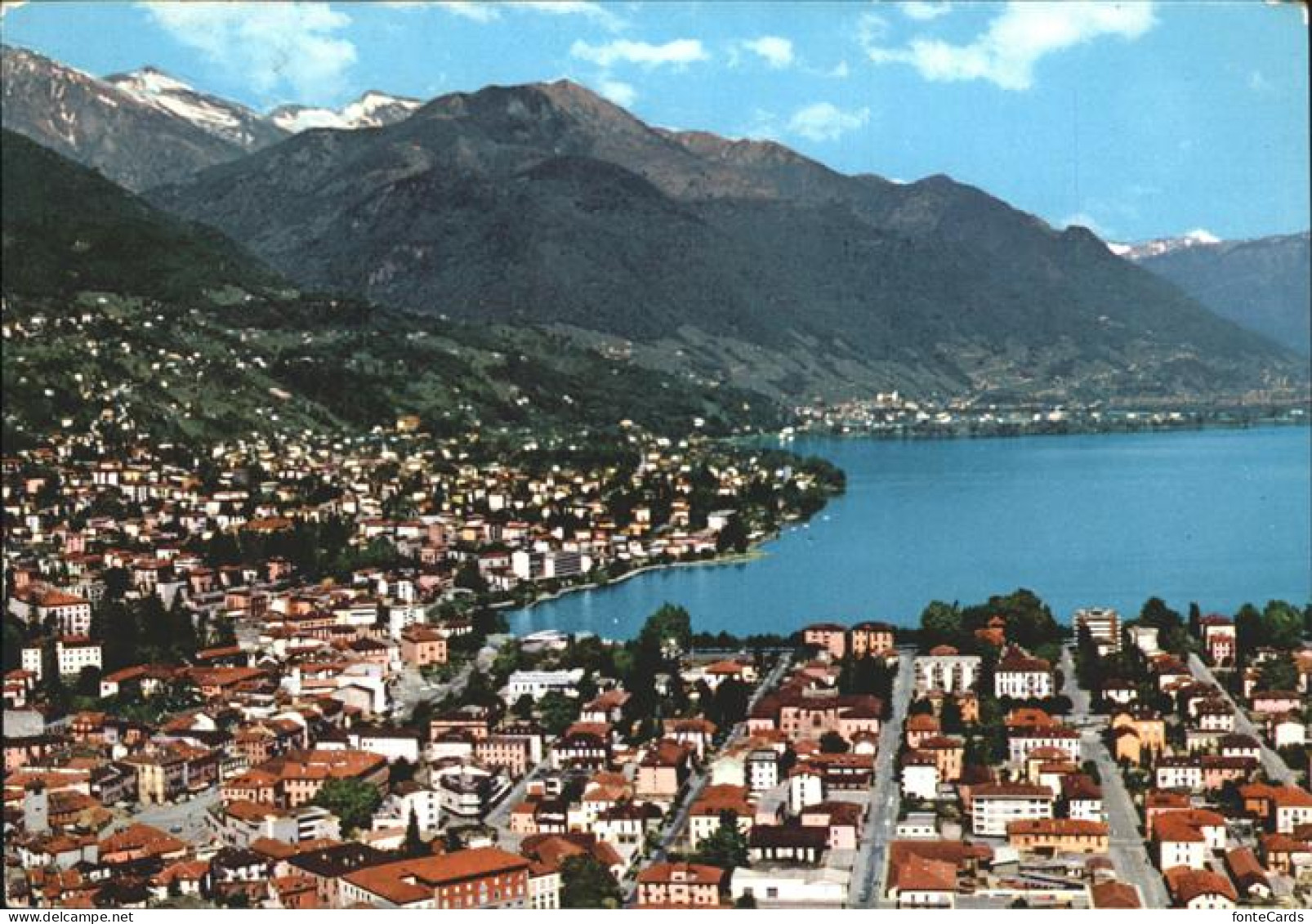 11466870 Locarno TI Veduta Aerea Lago Maggiore  - Autres & Non Classés