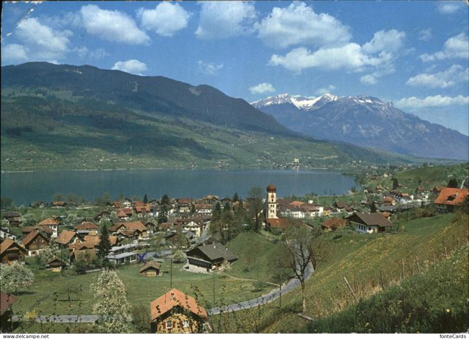 11466851 Sachseln OW Panorama Sarnersee Mit Alpenblick Sachseln - Other & Unclassified