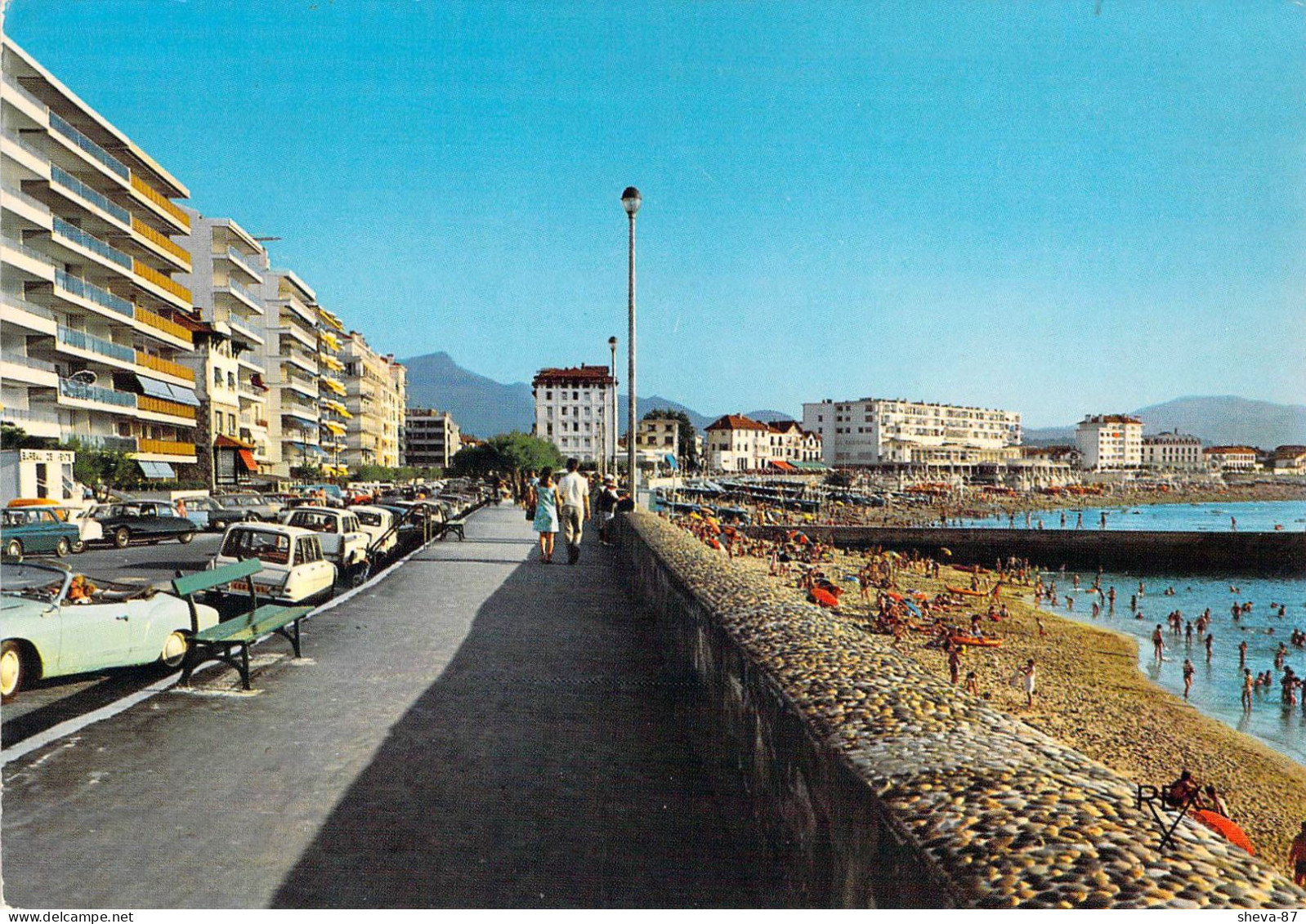 64 - Saint Jean De Luz - Le Boulevard Au Bord De La Plage - Saint Jean De Luz