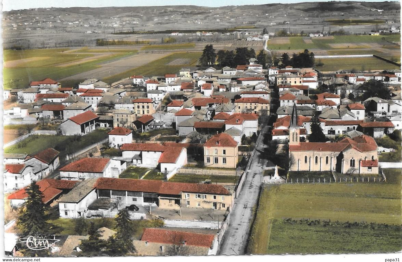 JARCIEU (Isère) Vue Générale Aérinne - Sonstige & Ohne Zuordnung