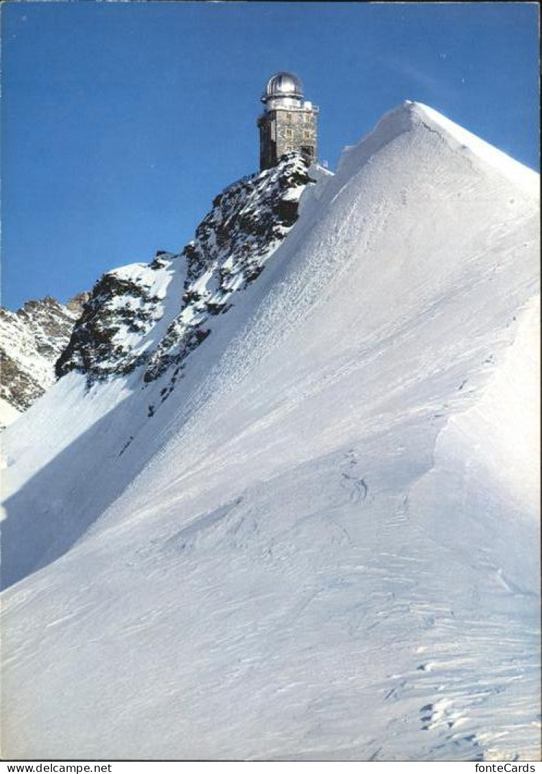 11464267 Jungfraujoch Mit Observatorium Jungfraujoch - Sonstige & Ohne Zuordnung