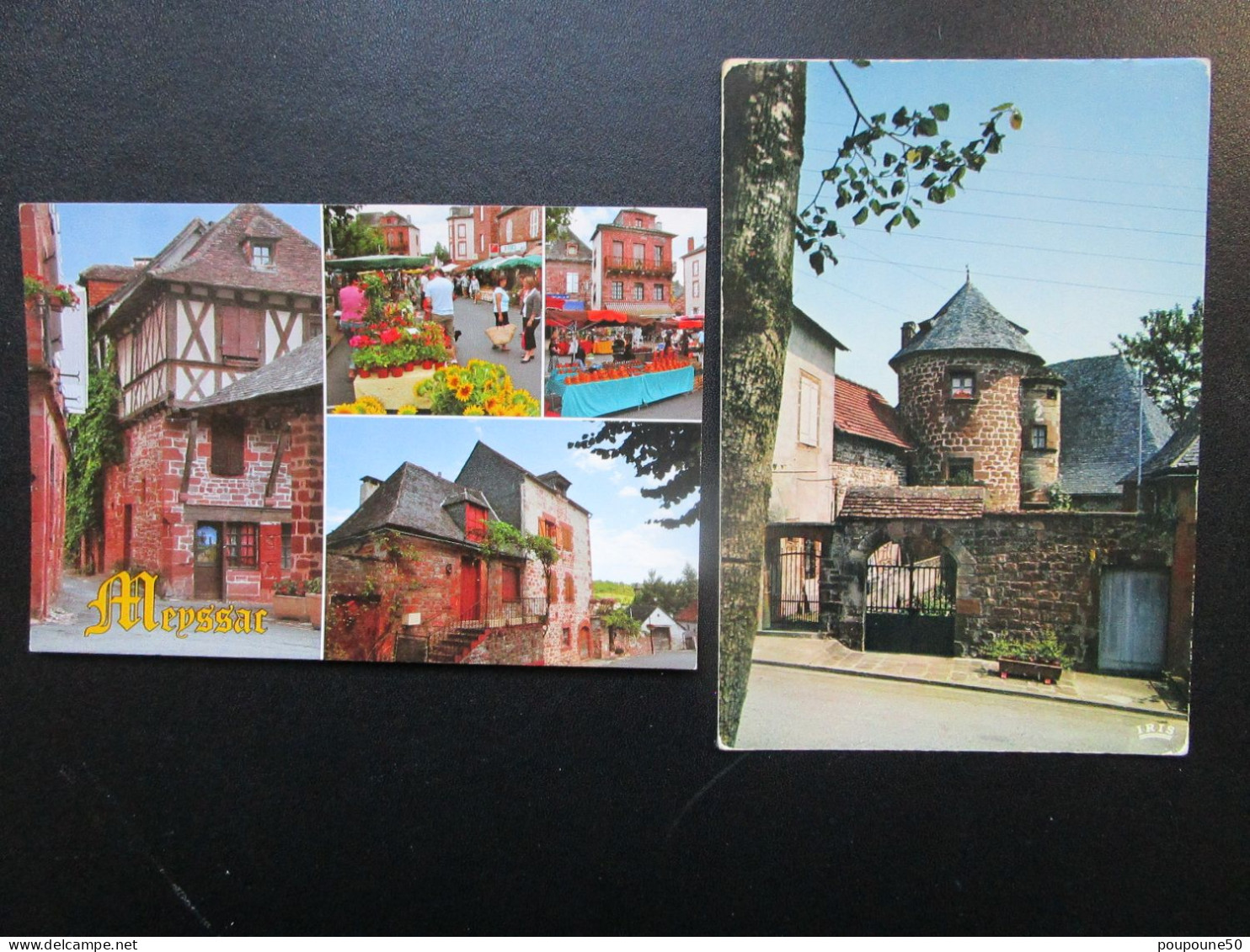 CP 19 Corrèze MEYSSAC  - Lot De 2 Cartes Postales - Quartier De L'Auvitrie Et Vieille Tour - Multivues - Other & Unclassified