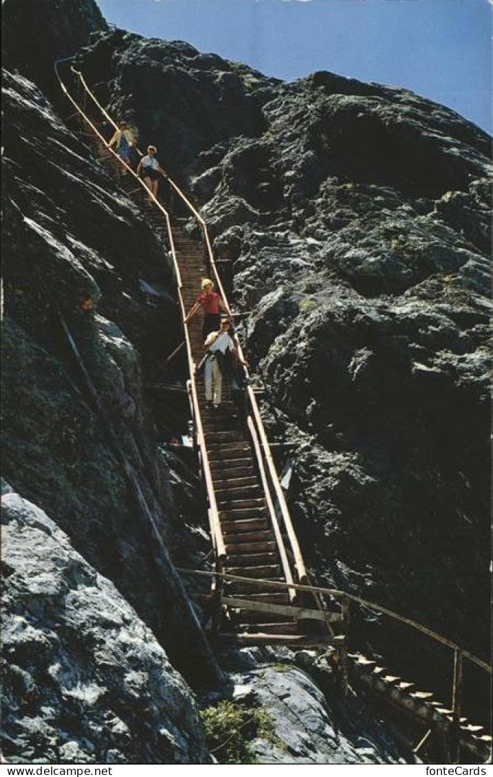 11464187 Grindelwald Treppenaufstieg Zur Eisgrotte Grindelwald - Autres & Non Classés