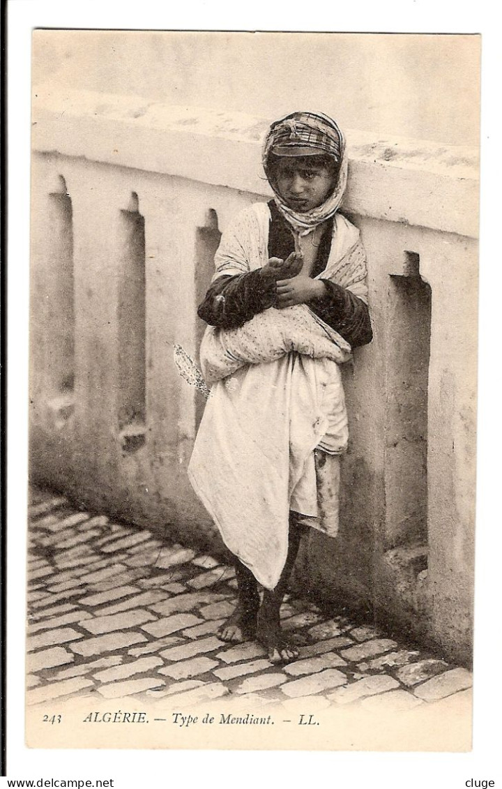 ALGERIE -  Jeune Mendiant - Scenes