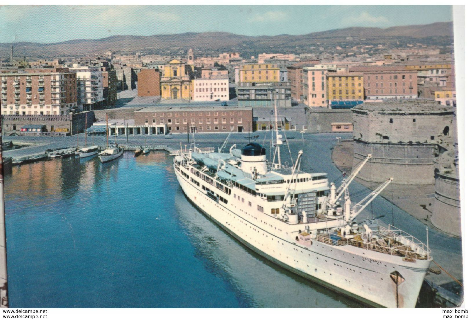 197... CIVITAVECCHIA 70  NAVE CALABRIA  ROMA - Civitavecchia