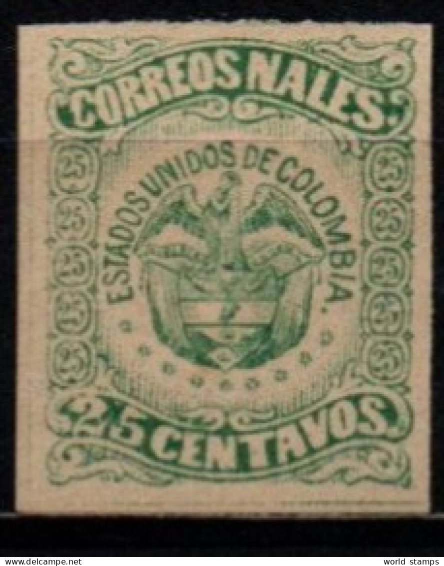 COLOMBIE 1870-9 SANS GOMME - Kolumbien