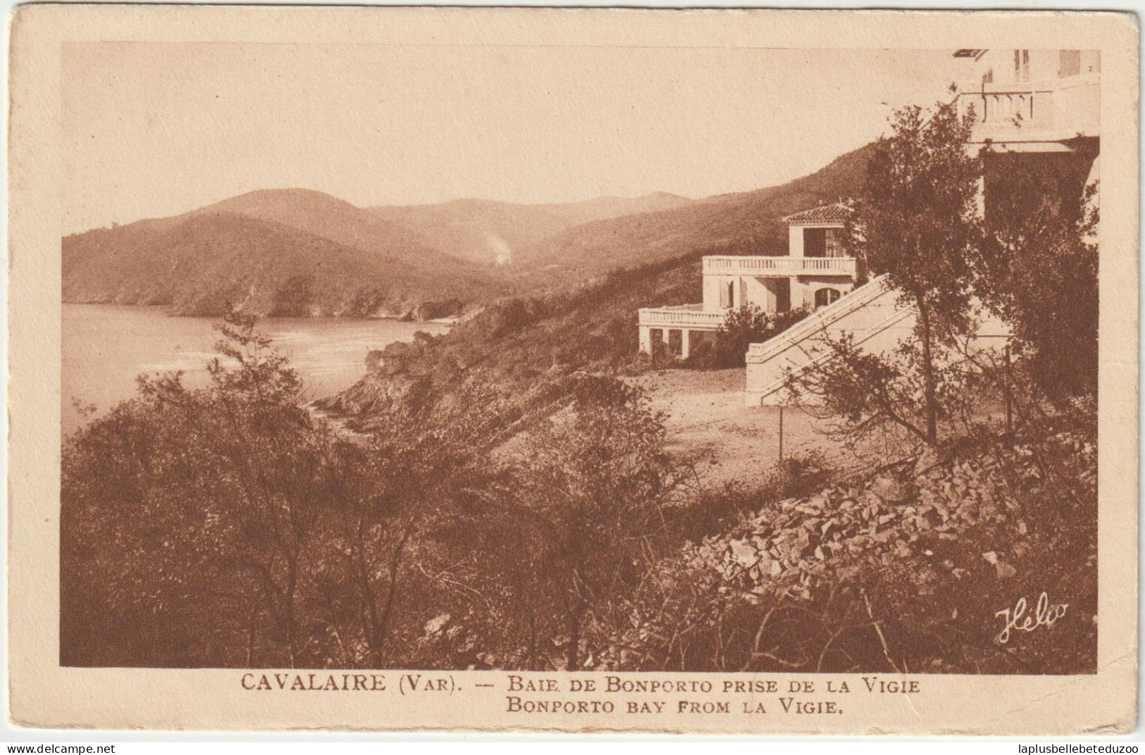 CPA - 83 - CAVALAIRE Sur MER - Baie De BONPORTO Prise De La VIGIE - Pas Courant - Vers 1930 - Cavalaire-sur-Mer