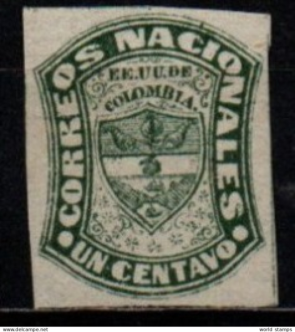 COLOMBIE 1870-9 SANS GOMME - Colombie