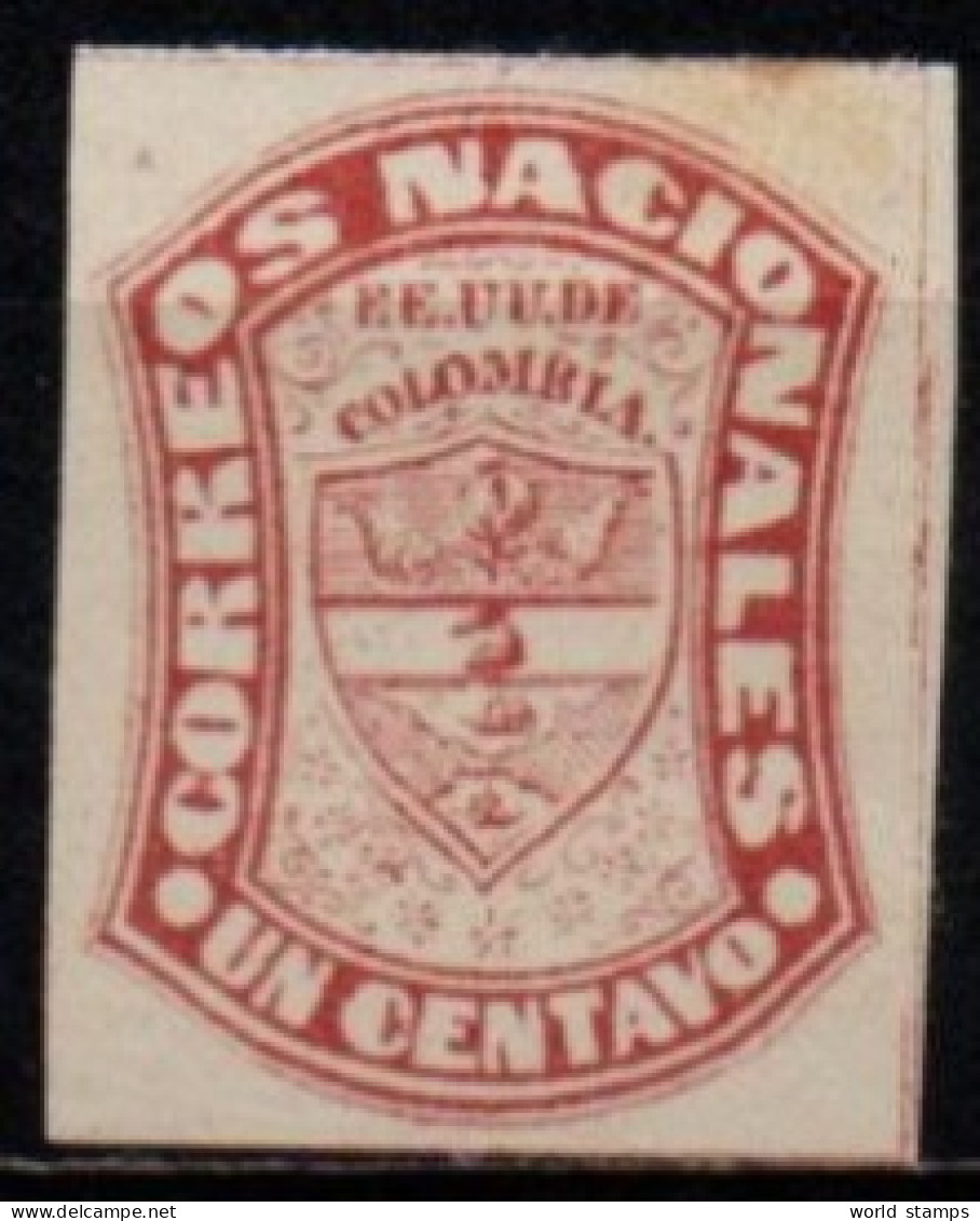 COLOMBIE 1870-9 SANS GOMME - Colombia