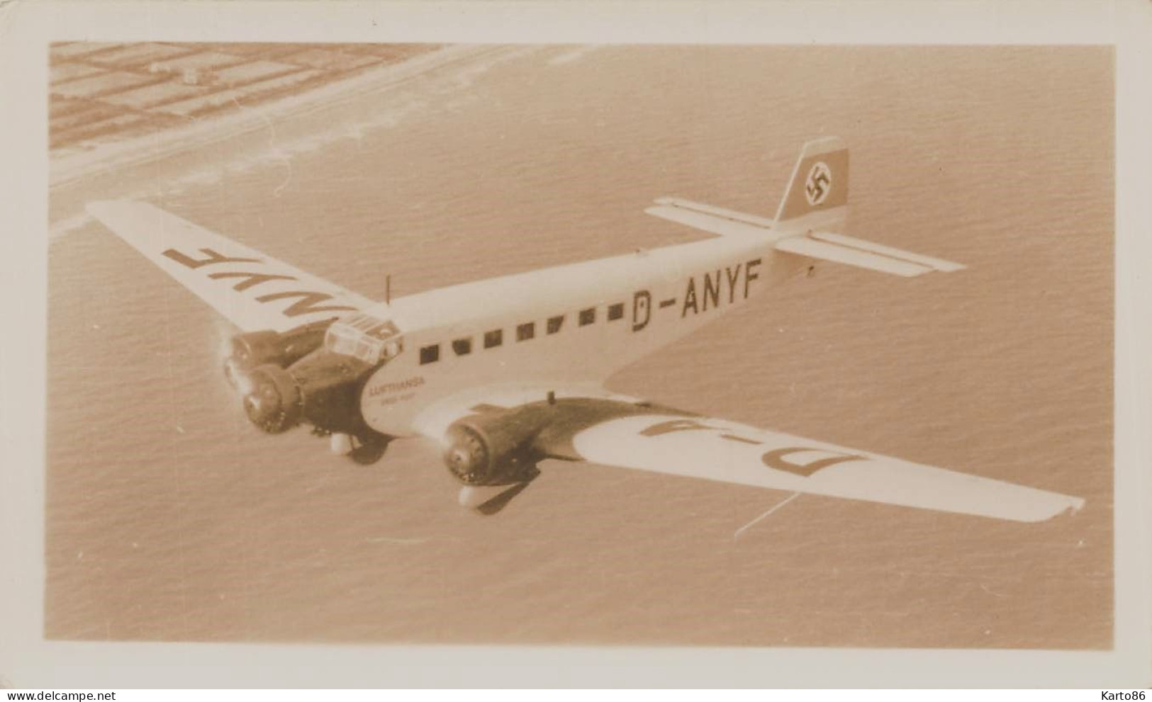 Aviation * Avion Aviateur * Ww2 Guerre 39/45 War * Boche Allemand Nazi * Photo Ancienne 11.5x7cm - 1939-1945: II Guerra