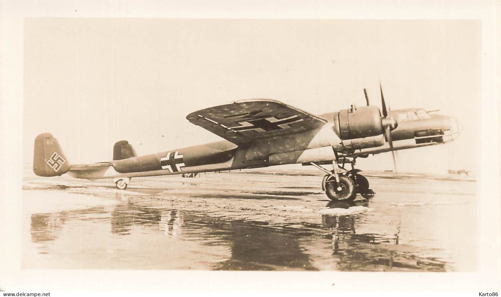 Aviation * Avion Aviateur * Ww2 Guerre 39/45 War * Boche Allemand Nazi * Photo Ancienne 11.5x7cm - 1939-1945: 2nd War