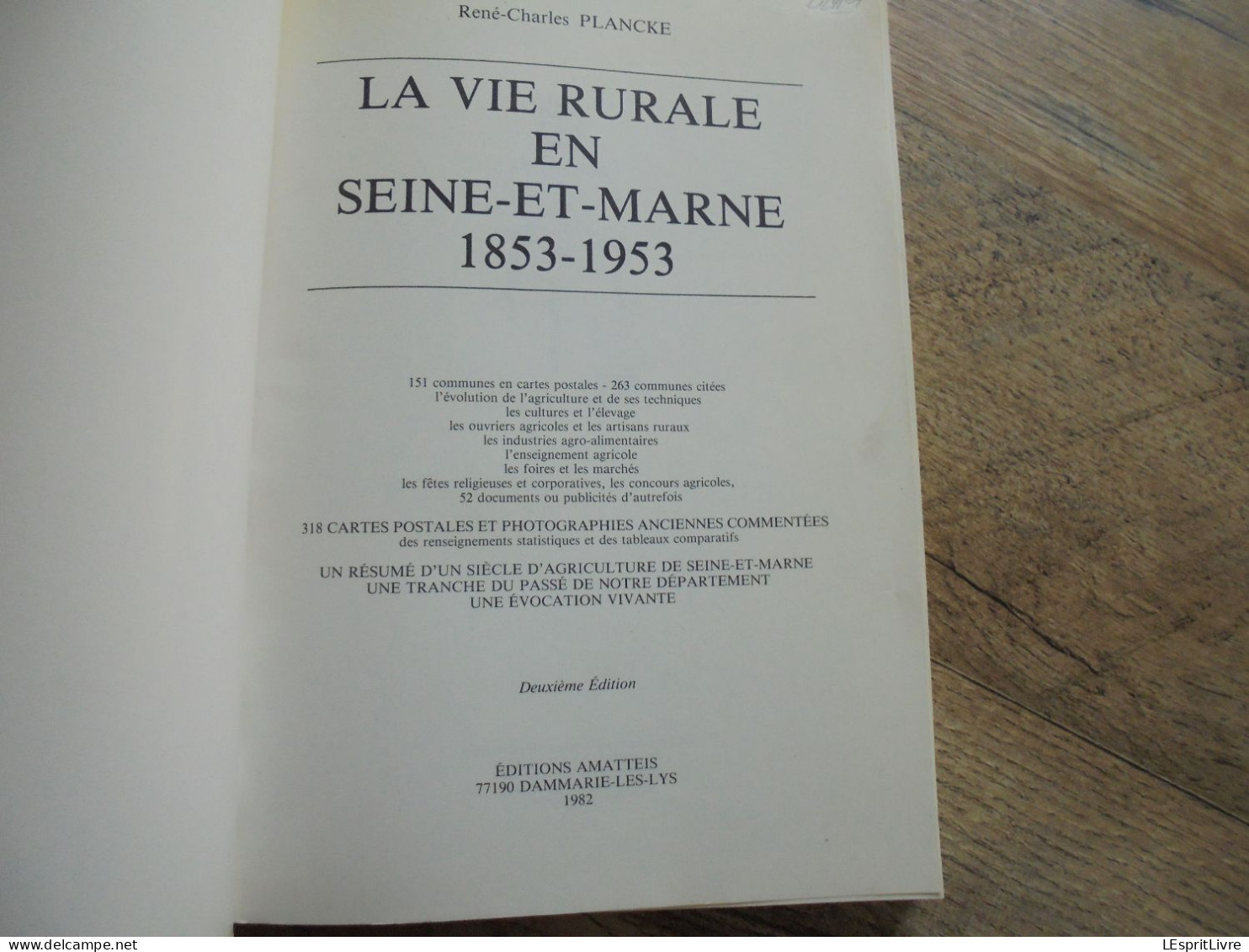 LA VIE RURALE EN SEINE ET MARNE Régionalisme Brie Gatinais Métier Agriculture Ferme Elevage Animaux Cheval Moisson - Ile-de-France