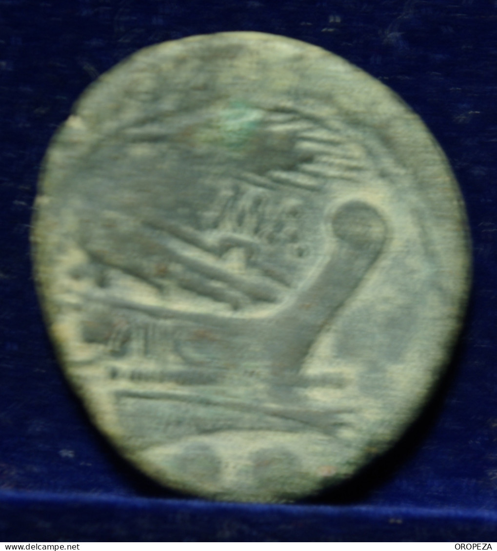 39 -   MUY BONITO - CUADRANTE - SERIE SIMBOLOS -  ESPIGA  - MBC - Republiek (280 BC Tot 27 BC)