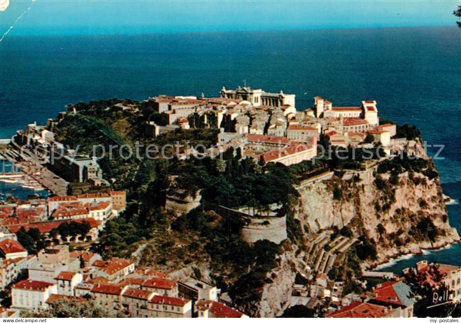 73005834 Monaco Le Rocher De Monaco Fliegeraufnahme  - Andere & Zonder Classificatie