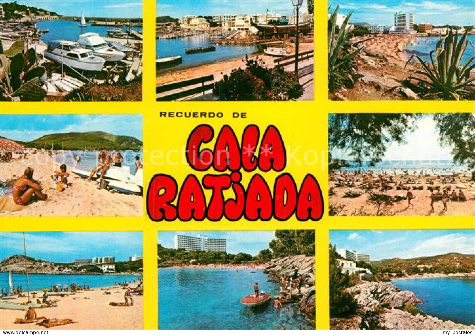 73005425 Cala Ratjada Mallorca Strand Hafen Panorama Cala Ratjada Mallorca - Sonstige & Ohne Zuordnung