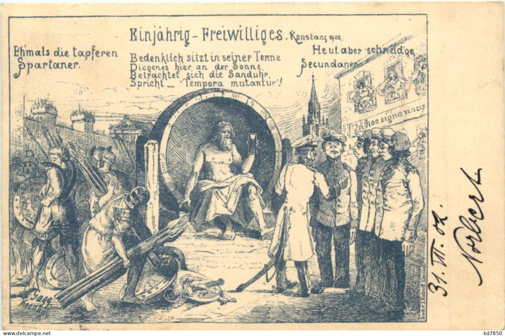 Konstanz - Einjährig Freililliges 1902 - Konstanz