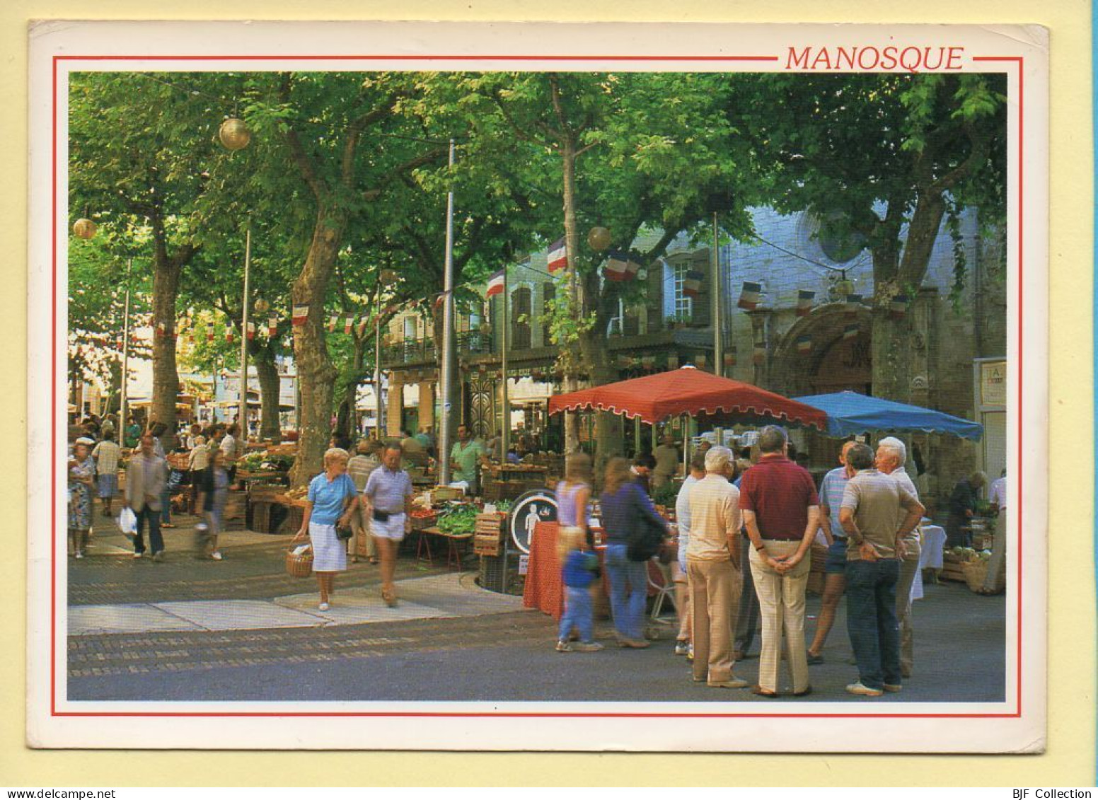 04. MANOSQUE – Le Marché (animée) (voir Scan Recto/verso) - Manosque