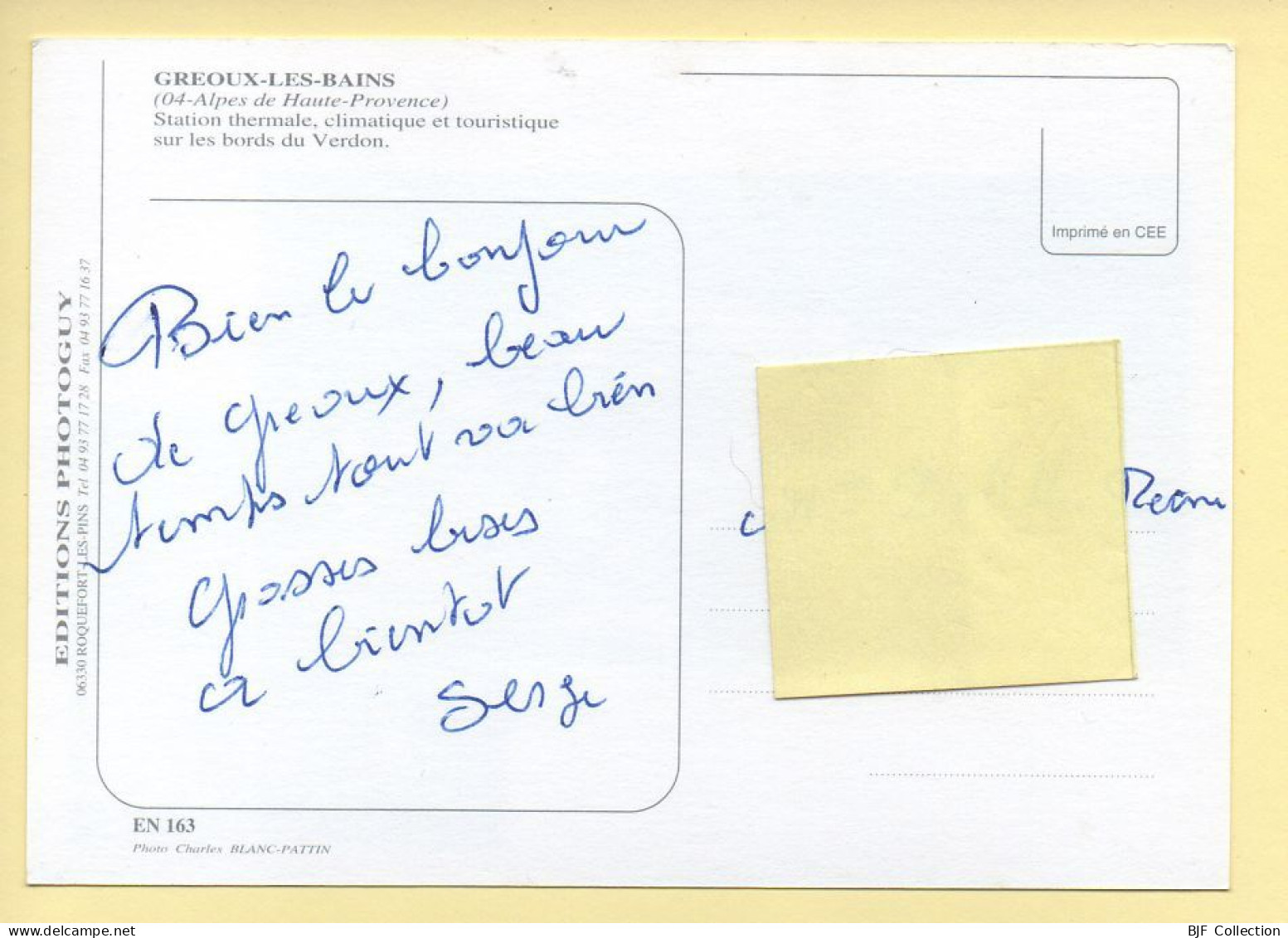 04. GREOUX-LES-BAINS – Multivues (voir Scan Recto/verso) - Gréoux-les-Bains