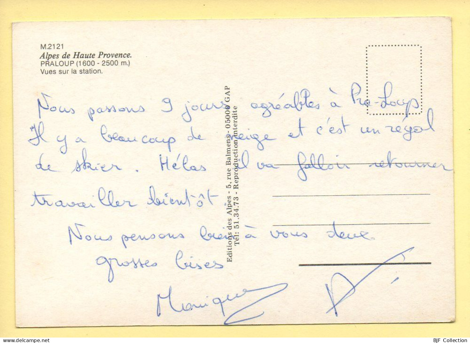 04. PRALOUP – Multivues / Vue Sur La Station / Blason (animée)(voir Scan Recto/verso) - Other & Unclassified