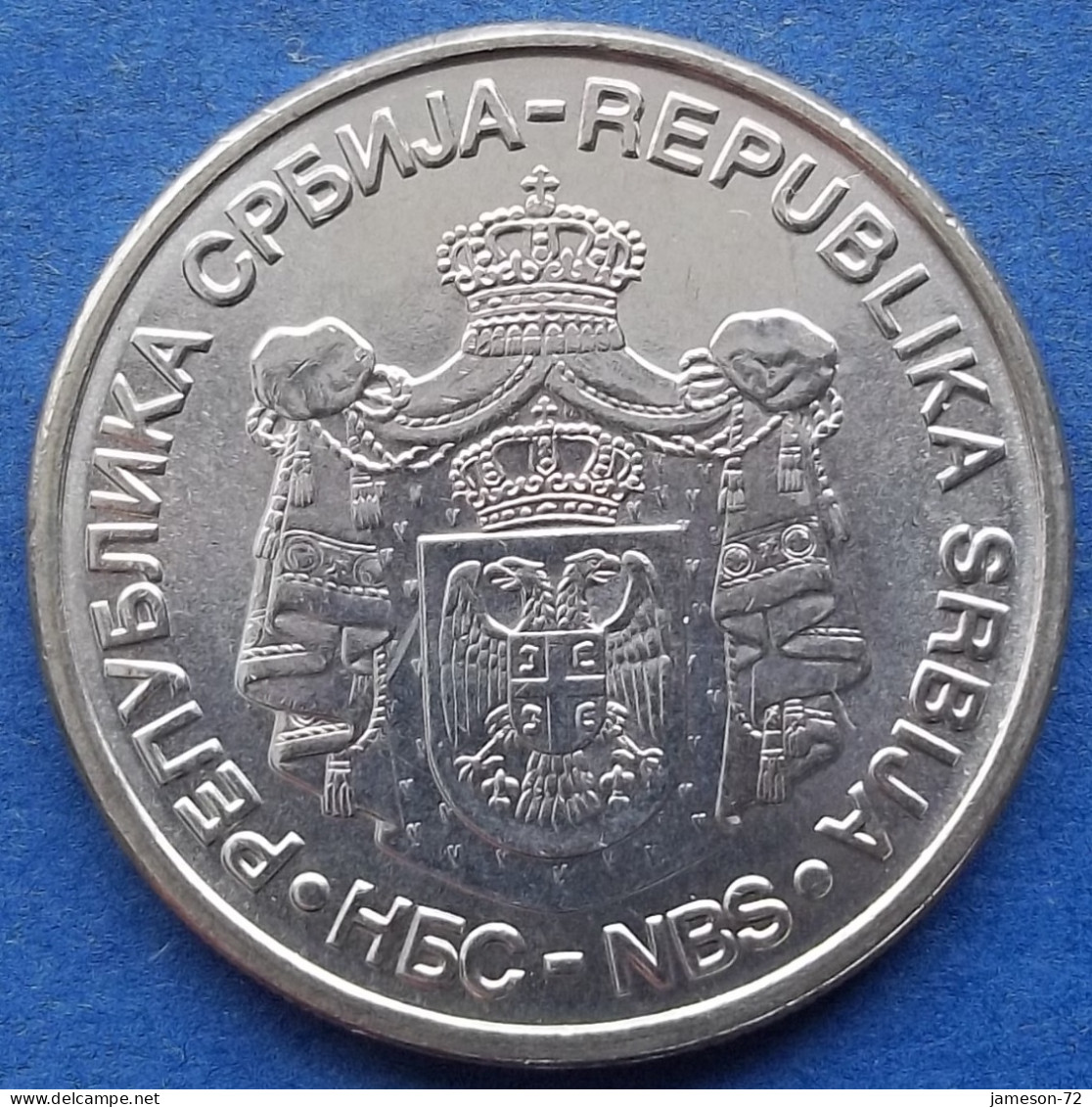 SERBIA - 20 Dinara 2006 "Nikola Tesla" KM# 42 Republic (2003) - Edelweiss Coins - Serbia