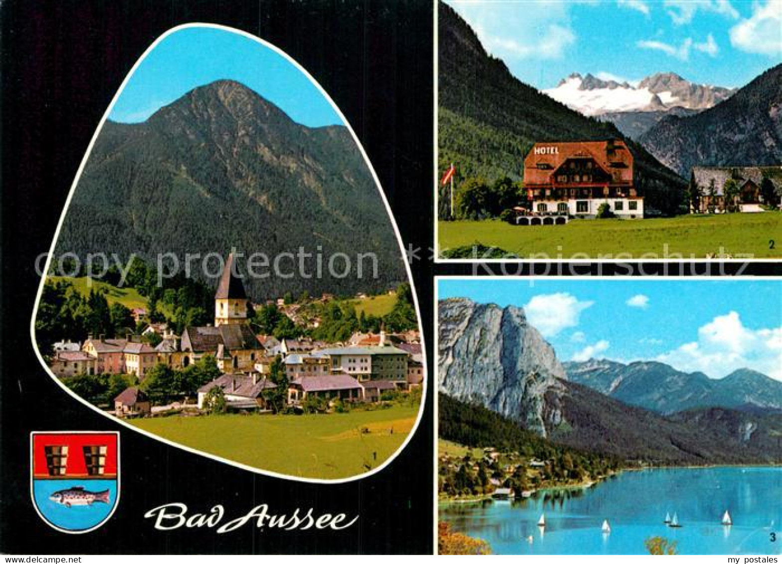 73001613 Bad Aussee Steiermark Zinken Hotel Wasnerin Dachstein Grundlsee  Bad Au - Andere & Zonder Classificatie