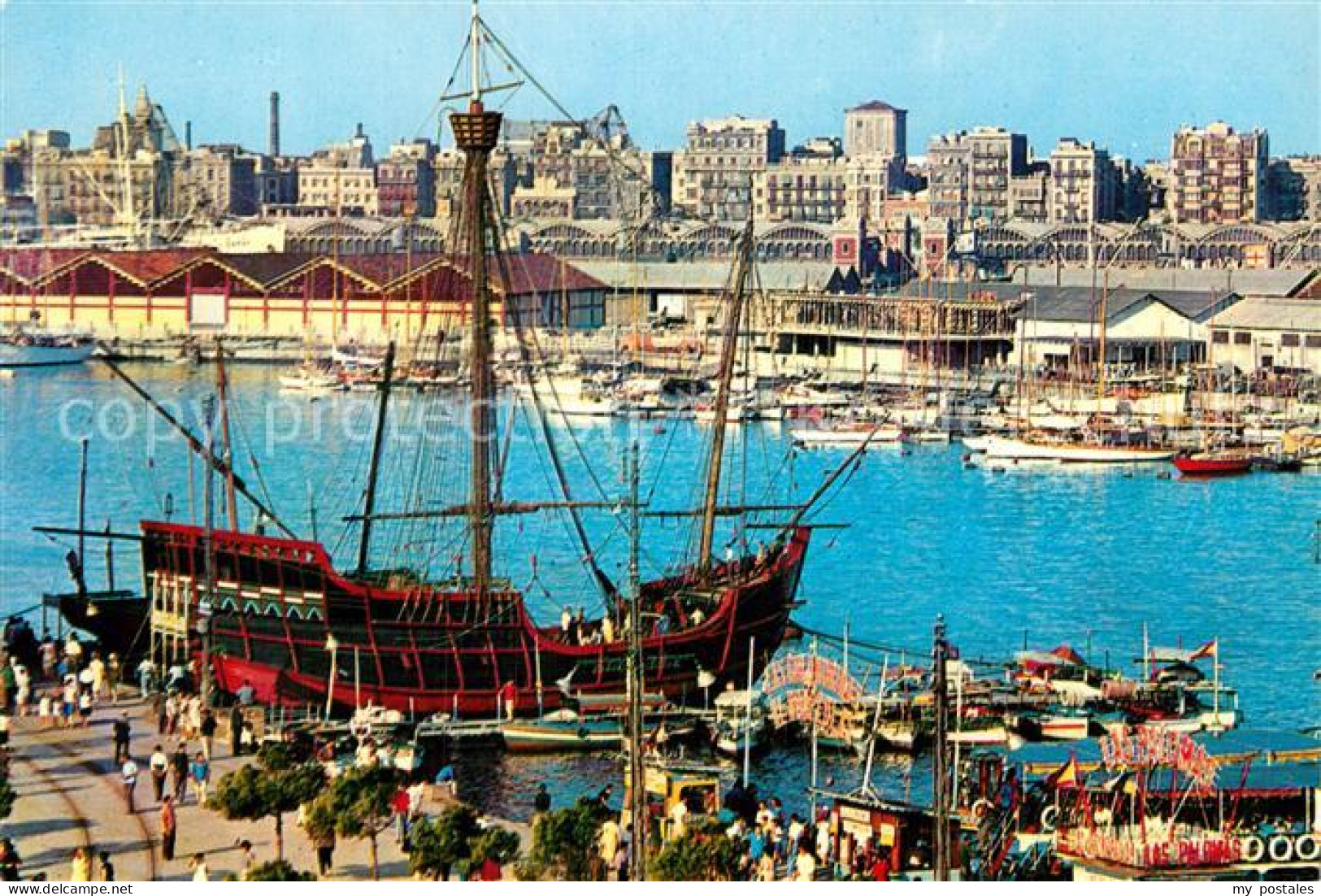 73001551 Barcelona Cataluna Santa Maria Im Hafen Barcelona Cataluna - Autres & Non Classés