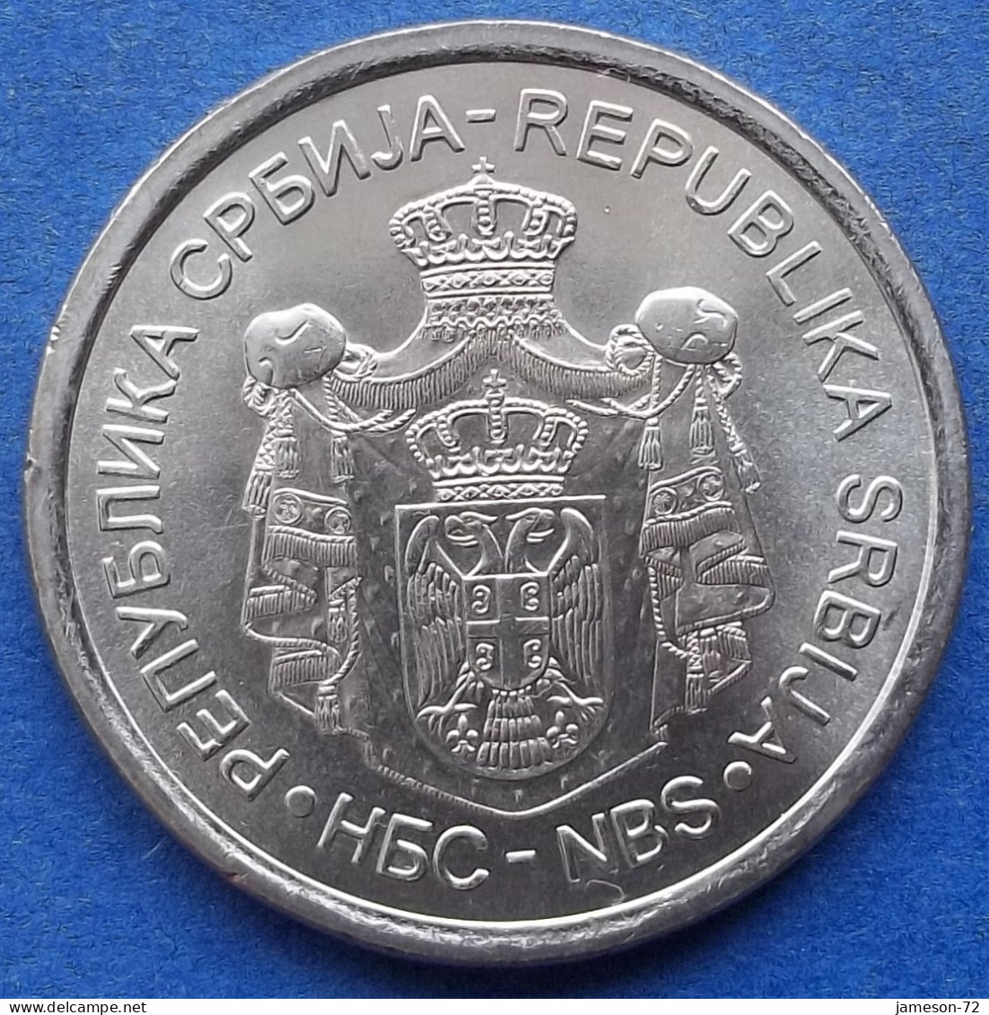 SERBIA - 20 Dinara 2012 "Mihajlo Pupin" KM# 62 Republic (2003) - Edelweiss Coins - Serbie