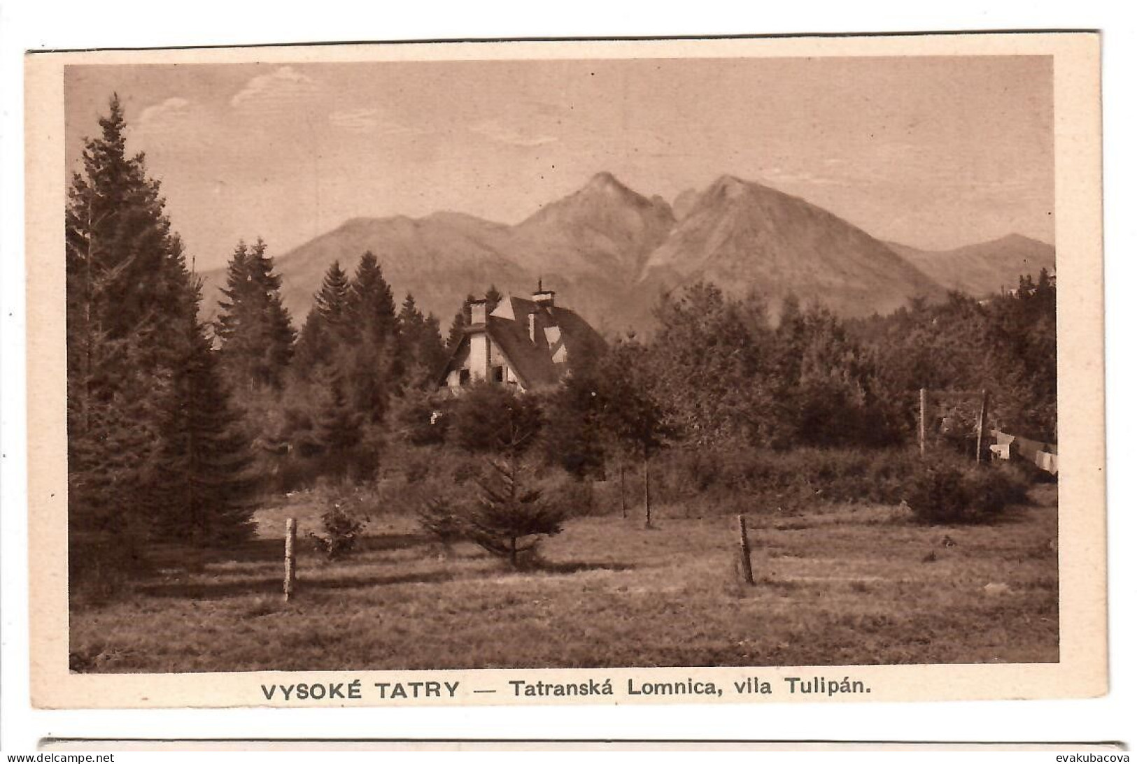 Tatry.Tatranská Lomnica. - Slowakei