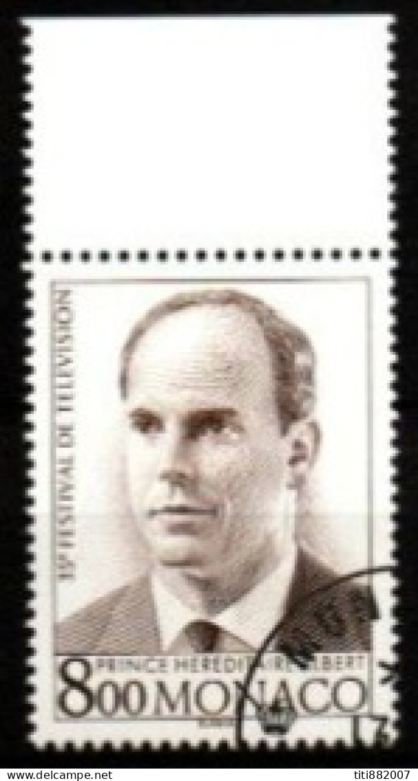 MONACO    -  1995 .   Y&T N° 1972  Oblitéré.  Prince Albert - Used Stamps