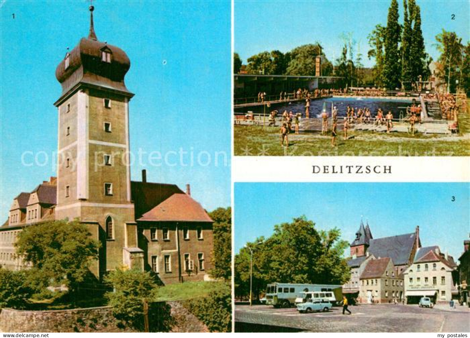 72996304 Delitzsch Schloss Bad Markt Delitzsch - Delitzsch