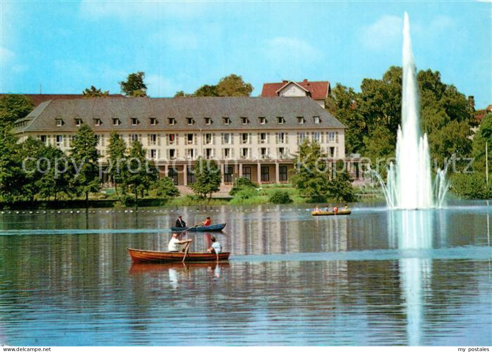 72996265 Bad Salzungen Kurhaus Am Burgsee Fontaene Bad Salzungen - Bad Salzungen