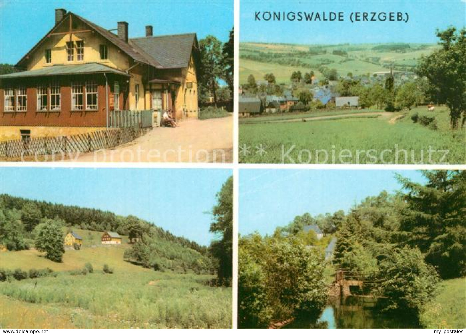 72996238 Koenigswalde Erzgebirge Gasthaus Teilansichten  - Other & Unclassified