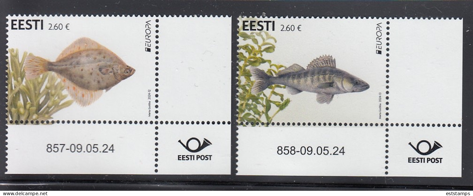 ESTONIA 2024- EUROPA-Underwater Fauna And Flora (09.05.24) - Estonie