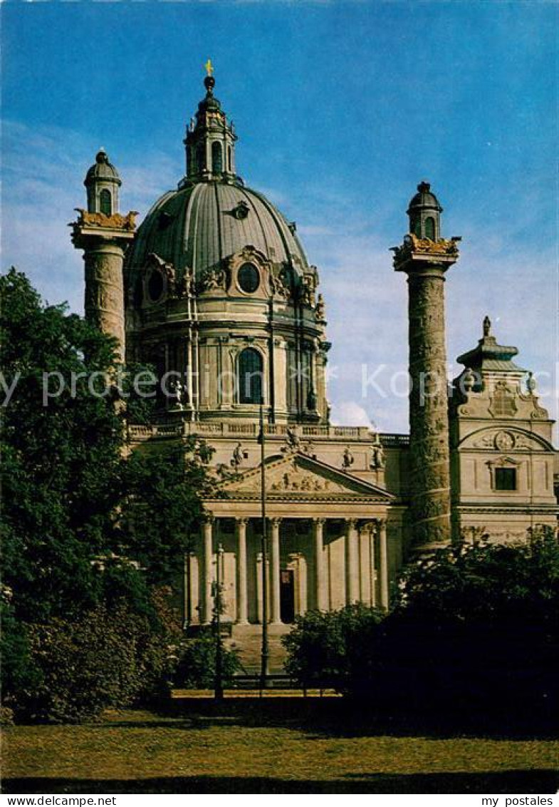 72995687 Wien Karlskirche Wien - Andere & Zonder Classificatie