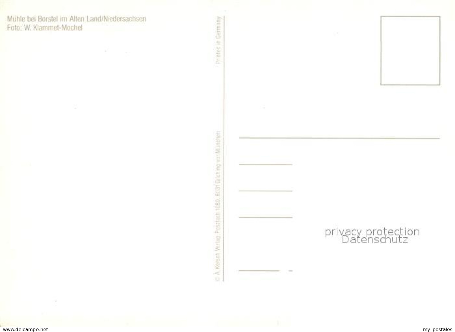 72995657 Boerstel Muehle Boerstel - Otros & Sin Clasificación