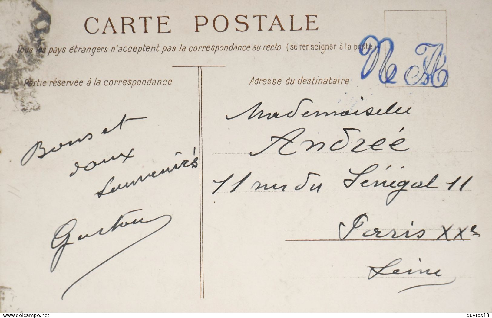 CPA . - [34] Hérault > BEZIERS Le Theatre Et Les Allées Paul Riquet  - 1912 - TBE - Beziers