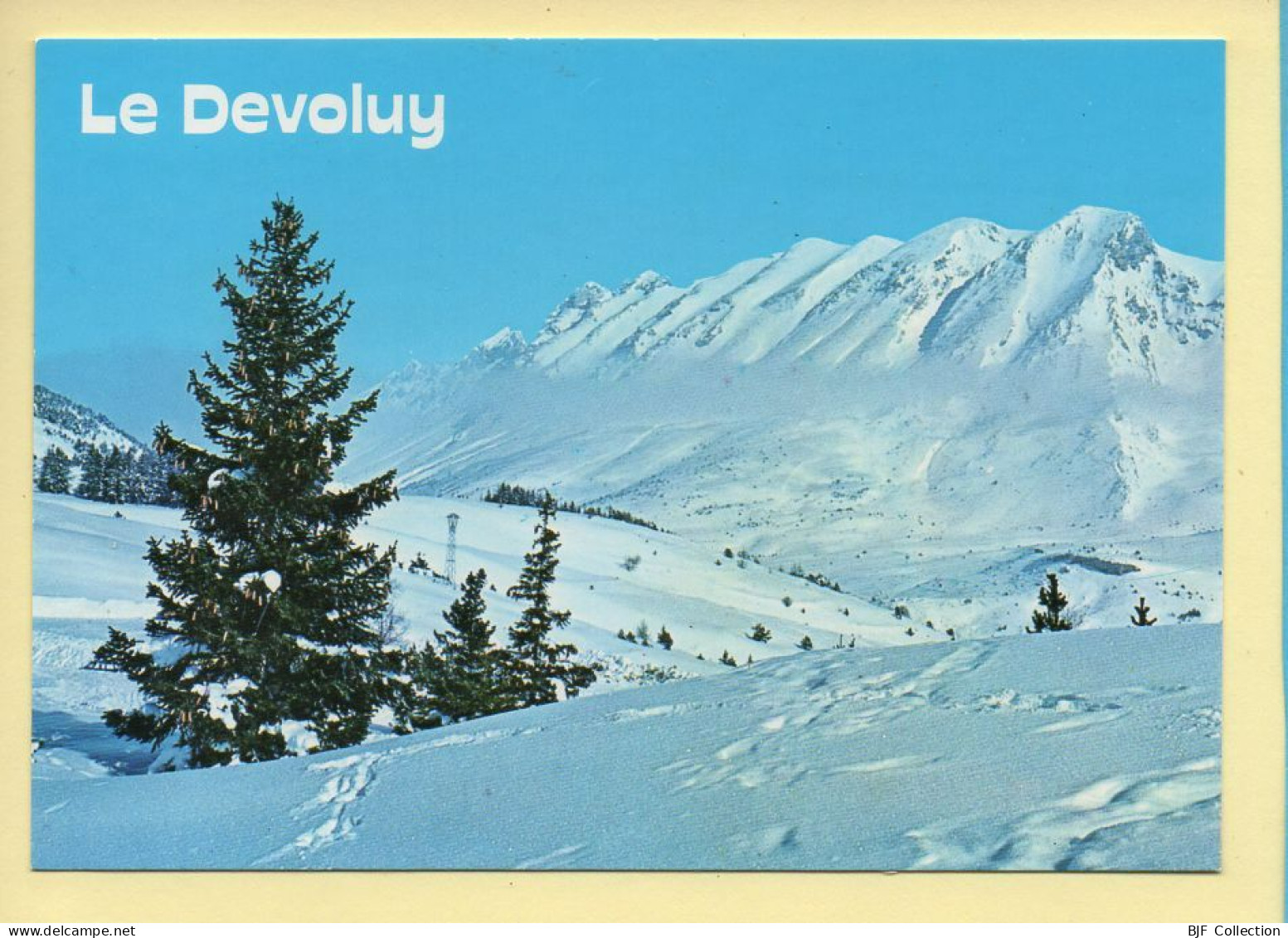 05. SUPERDEVOLUY – Les Montagnes Du Dévoluy Sous La Neige (voir Scan Recto/verso) - Saint Etienne En Devoluy