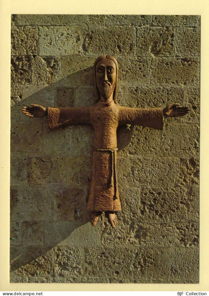 05. CROTS / EMBRUN - Abbaye Romane De BOSCODON / Christ Du Chœur De L'Abbatiale (voir Scan Recto/verso) - Embrun