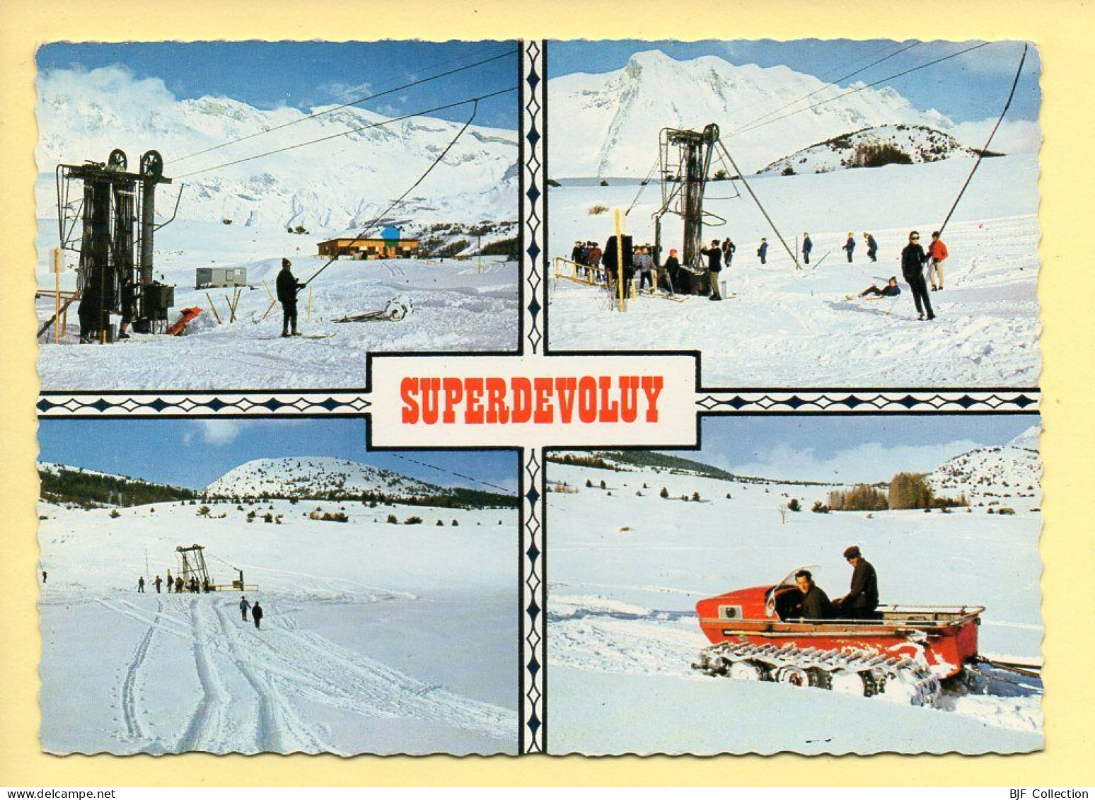 05. SUPERDEVOLUY – Multivues / CPSM (animée)(voir Scan Recto/verso) - Saint Etienne En Devoluy