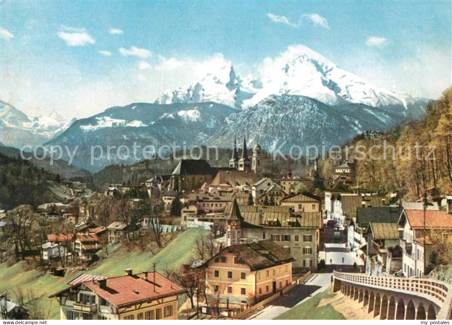 72995561 Berchtesgaden Teilansicht Mit Watzmann Berchtesgaden - Berchtesgaden