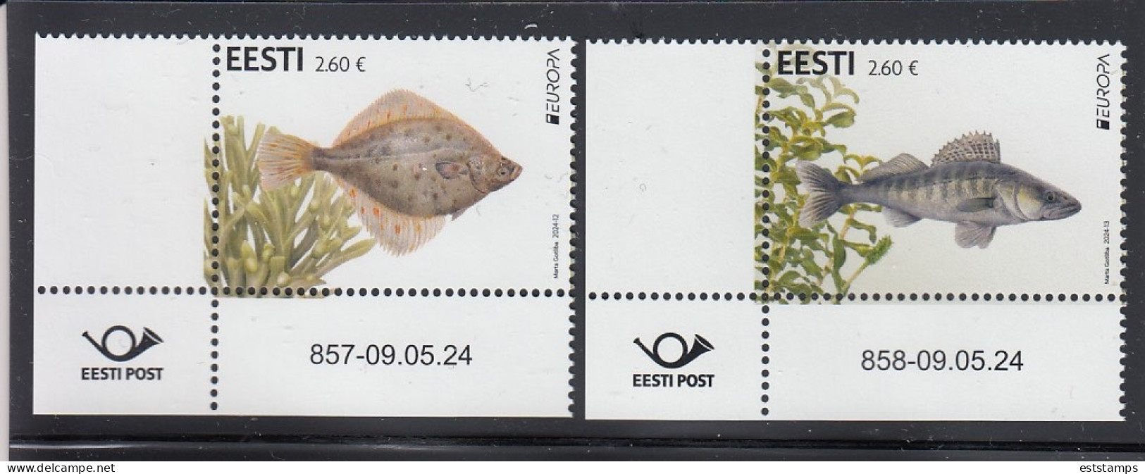 ESTONIA 2024- EUROPA-Underwater Fauna And Flora (09.05.24) - Estland