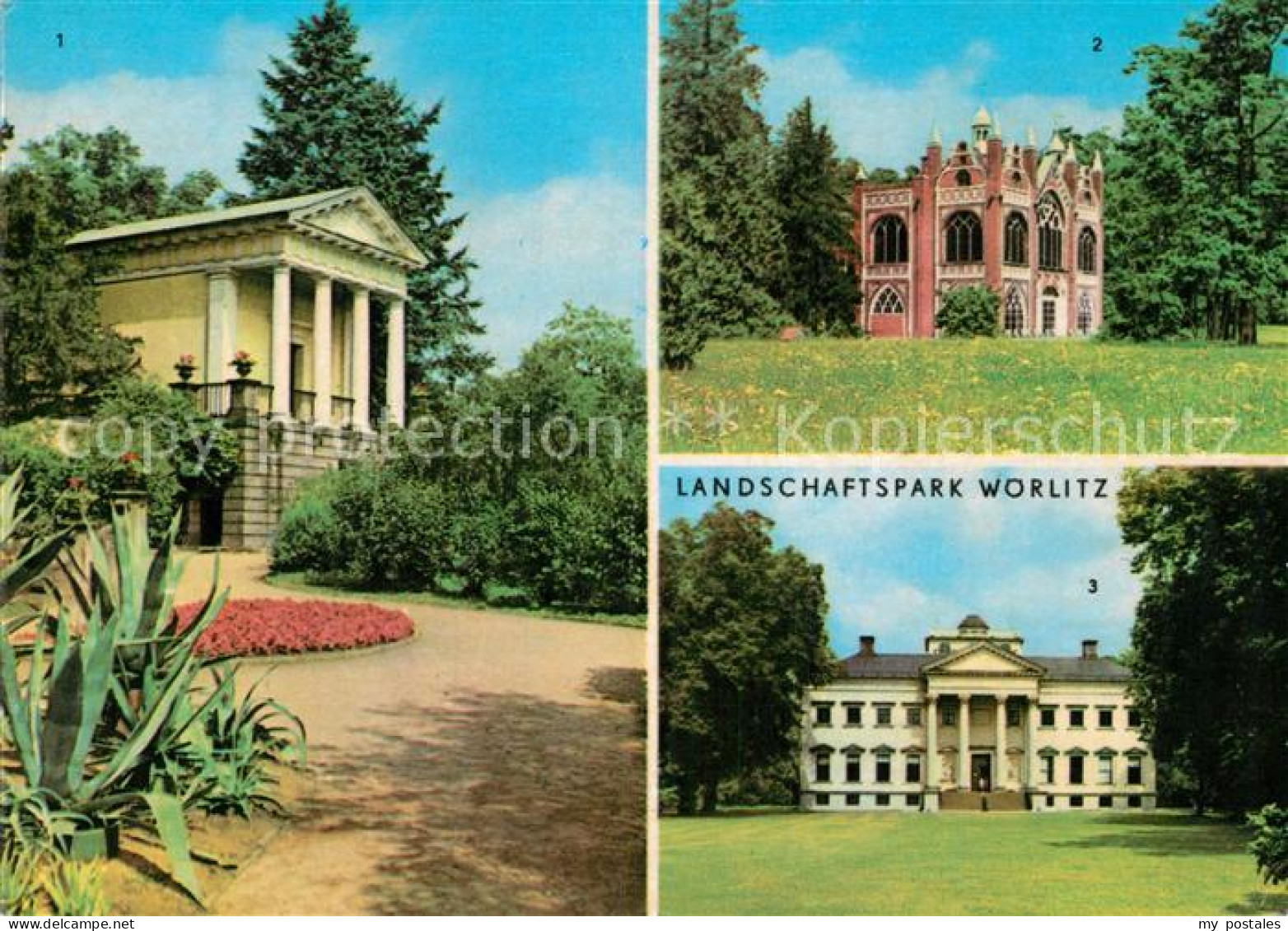 72993733 Woerlitz Floratempel Gotisches Haus Schloss Woerlitz - Autres & Non Classés