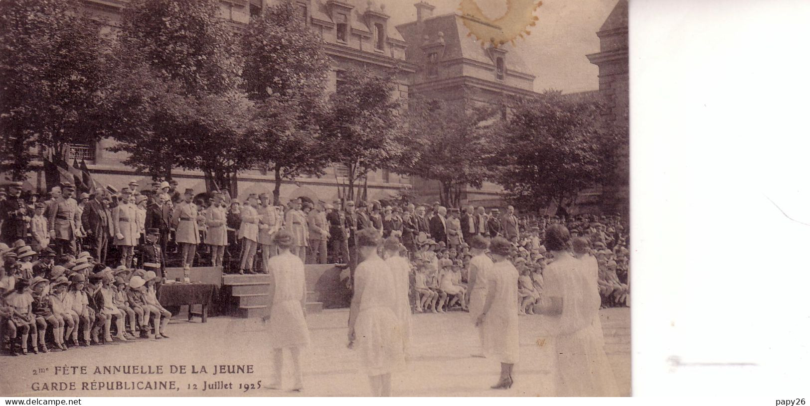 Cpa Paris  Fête De La Jeune Garde Républicaine - Otros & Sin Clasificación