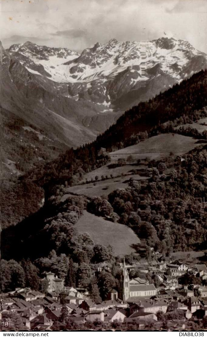 ALLEVARD-LES-BAINS     ( ISERE )   ET GLACIER DU GLEYZIN - Allevard